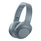Sony 索尼 h.ear on 2 Wireless NC WH-H900N/LM Hi-Res无线降噪立体声耳机 月光蓝