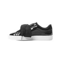 PUMA 彪马 Basket Heart 女士休闲运动鞋 363073-01 黑色 37.5