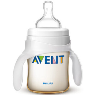 AVENT 新安怡 经典系列 SCF660/19 宽口径带把手奶瓶 125ml