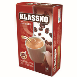 Klassno 卡司诺 原味3合1即溶咖啡 150g *13件