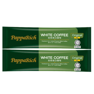 papparich 金爸爸 香浓三合一即溶白咖啡 1.2kg 袋装