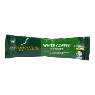 papparich 金爸爸 香浓三合一即溶白咖啡 40g 单杯