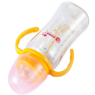 GL 格朗 N-5 宽口径PPSU奶瓶 300ml 深黄