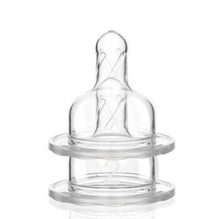 Dr Brown‘s 布朗博士 Dr Brown's 爱宝选系列 宽口径奶嘴 3-6个月 2个装