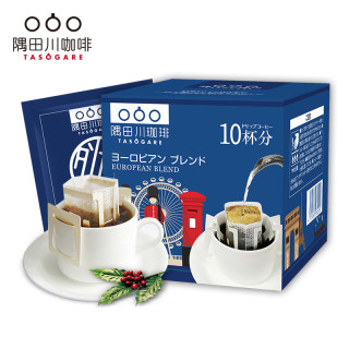 TASOGARE 隅田川 欧洲风味 滤挂式纯黑咖啡 140g 2盒
