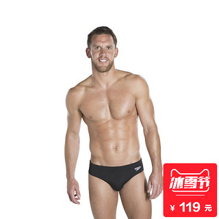 speedo 速比涛 808354 男子舒适三角泳裤 海军蓝 34 