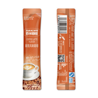 SUKACAFE 苏卡咖啡 醇香系列 拿铁风味咖啡 105g