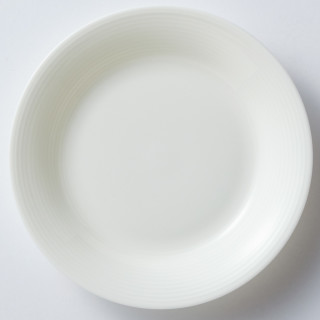 MUJI 无印良品 骨瓷餐盘 直径20*高2.5cm