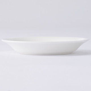 MUJI 无印良品 骨瓷餐盘 直径20*高2.5cm