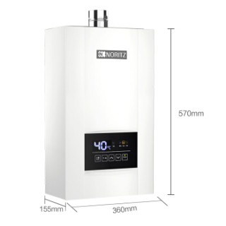 NORITZ 能率 E4系列 JSQ24-E4 燃气热水器 12L 天然气