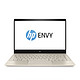 HP 惠普 薄锐ENVY 13-ad106TX 13.3英寸超轻薄笔记本（i5-8250U 8G 360GSSD MX150 2G独显 FHD）金色