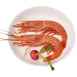 大洋世家 原装进口冷冻阿根廷红虾 L2 2kg 45-60只 盒装 火锅食材 海鲜水产
