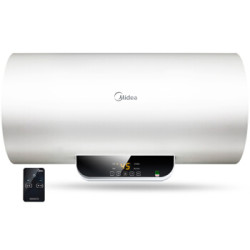 美的(Midea)2100W速热电热水器50升 无线遥控 预约洗浴 一键保温 加长防电墙F50-15WB5(Y)