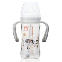 gb 好孩子 盘羊系列 宽口径玻璃奶瓶 260ML *2件 +凑单品