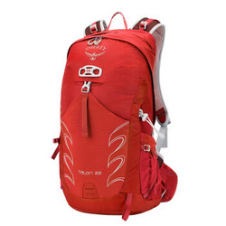 OSPREY 小鹰 TALON 魔爪 户外旅游徒步背包10000868 22L 17款红色 M/L+凑单品
