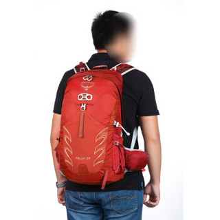 OSPREY 小鹰 TALON 魔爪 户外旅游徒步背包 22L 17款红色 S/M