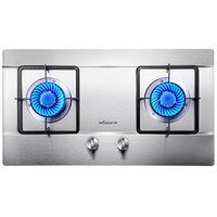 Vanward 万和 不锈钢 台式嵌入式两用 燃气灶 B8B20XW 液化气20Y