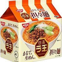 NISSIN 日清食品 日清拉王 担々面 5包