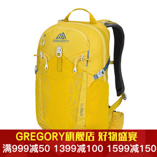 GREGORY 格里高利 CITRO 男款轻量徒步登山双肩包  石黄色 30L