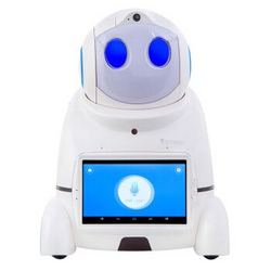 爱乐优机器人启蒙早教人工智能海量教育资源远程监控录音小优U03S智能机器人 白色