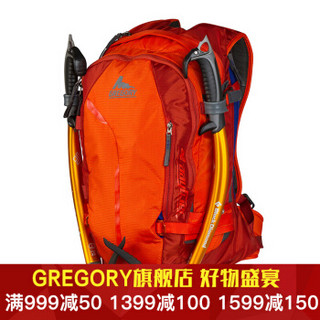 GREGORY 格里高利 TARGHEE 滑雪背包 26L 暖橙色