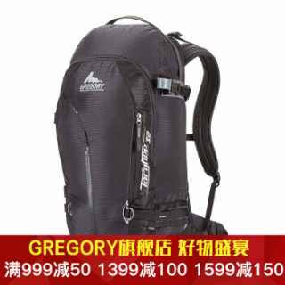GREGORY 格里高利 TARGHEE 滑雪背包 玄武岩黑 32L L