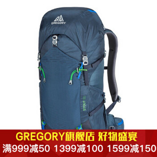 GREGORY 格里高利 STOUT 男款户外登山包 深蓝色 30L