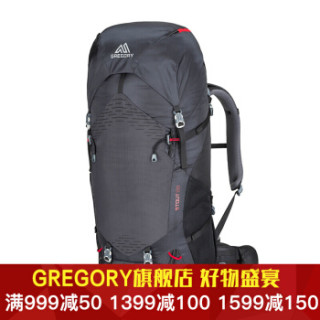GREGORY 格里高利 STOUT 男款户外登山包 煤灰色 65L