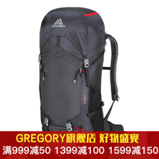 GREGORY 格里高利 STOUT 男款户外登山包 煤灰色 45L