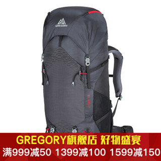 GREGORY 格里高利 STOUT 男款户外登山包 煤灰色 75L