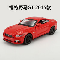 Maisto 美驰图 1:36 仿真回力汽车模型玩具 福特野马GT 红色