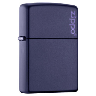 ZIPPO 之宝 239 海蓝哑漆 哑漆/彩印 煤油防风火机 海蓝商标