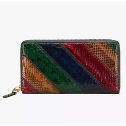 TORY BURCH 汤丽柏琦 GEMINI LINK SNAKE ZIP CONTINENTAL 女士钱包