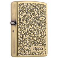 ZIPPO 之宝 ZBT-2-23 唐草 煤油防风火机 *2件 +凑单品