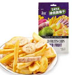 越南进口 TATA 榙榙 休闲零食 综合蔬果干75g/袋 *2件