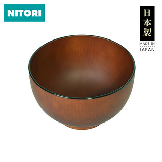 NITORI 木纹碗  4.85英寸