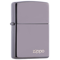 ZIPPO 之宝 24756 黑炫 PVD浸染镭射 煤油防风火机 黑炫商标