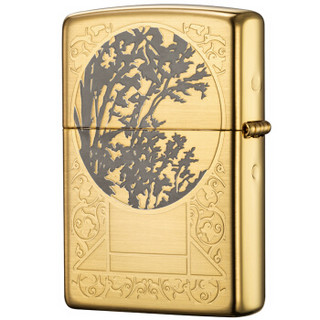 ZIPPO 之宝 打火机 独角兽金色 LCO-0336  煤油防风火机