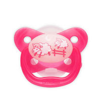 Dr Brown‘s 布朗博士 Dr Brown's PV11007 夜光款 婴儿安抚奶嘴 红色 0-6个月