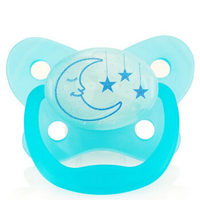 Dr Brown‘s 布朗博士 Dr Brown's PV21008 夜光款 婴儿安抚奶嘴 蓝色 6-12个月