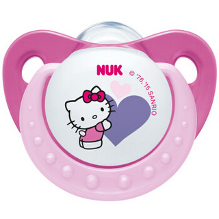 NUK Hello Kitty 印花硅胶安抚奶嘴 安睡型