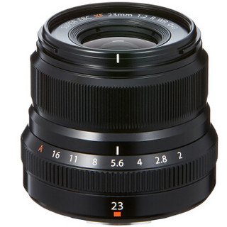 FUJIFILM 富士 SPUER EBC XF 23mm F2 R WR 标准定焦镜头 富士X卡口 43mm