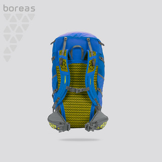 boreas 北风之神 沙巴小路 户外旅行多功能双肩包 55L 蓝色 M