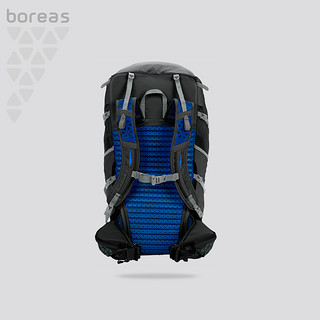 boreas 北风之神 沙巴小路 户外旅行多功能双肩包 55L 黑色 L