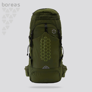 boreas 北风之神 神秘光晕 野营登山包 65L 灰色 M