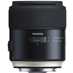 TAMRON 腾龙 SP 45mm f/1.8 Di VC USD 标准定焦镜头 佳能卡口