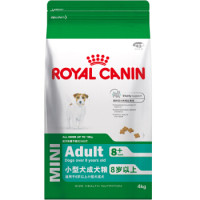 京东PLUS会员：ROYAL CANIN 皇家 SPR27 小型犬老年犬粮 4kg *2件