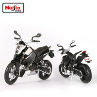 Maisto 美驰图 1:12 拼装摩托车模型 黑白色 KTM 690公爵