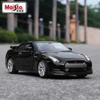 Maisto 美驰图 1:24 日产GTR 仿真汽车模型 亮黑色