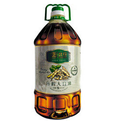 北仓 物理压榨 东北大豆 浓香笨榨熟豆油5L